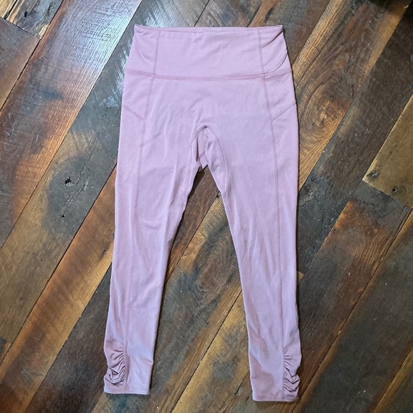 FP Movement by Free People Pants - Free People Movement Leggings Pink/Rose Color Size SP